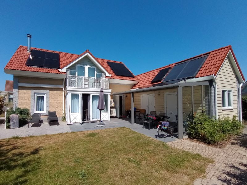 achtertuin Vakantievilla Eb en Vloed 7