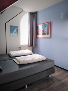 Bed slaapkamer 2 Vakantievilla Eb en Vloed 7